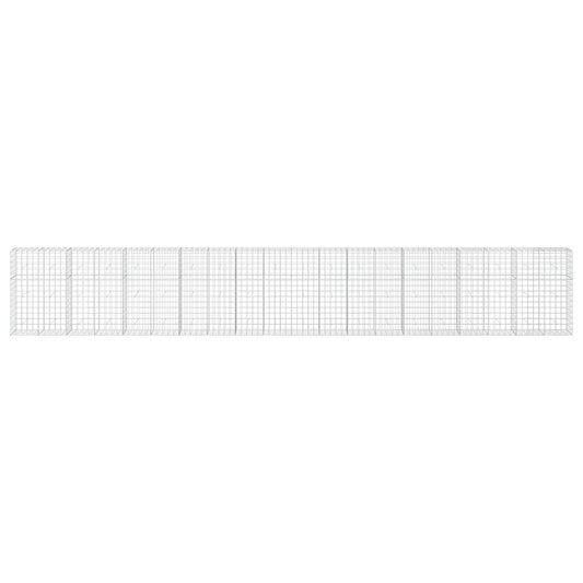 Gabion with 3.5 mm Wire and 10x10 cm Mesh 1000x50x150 cm