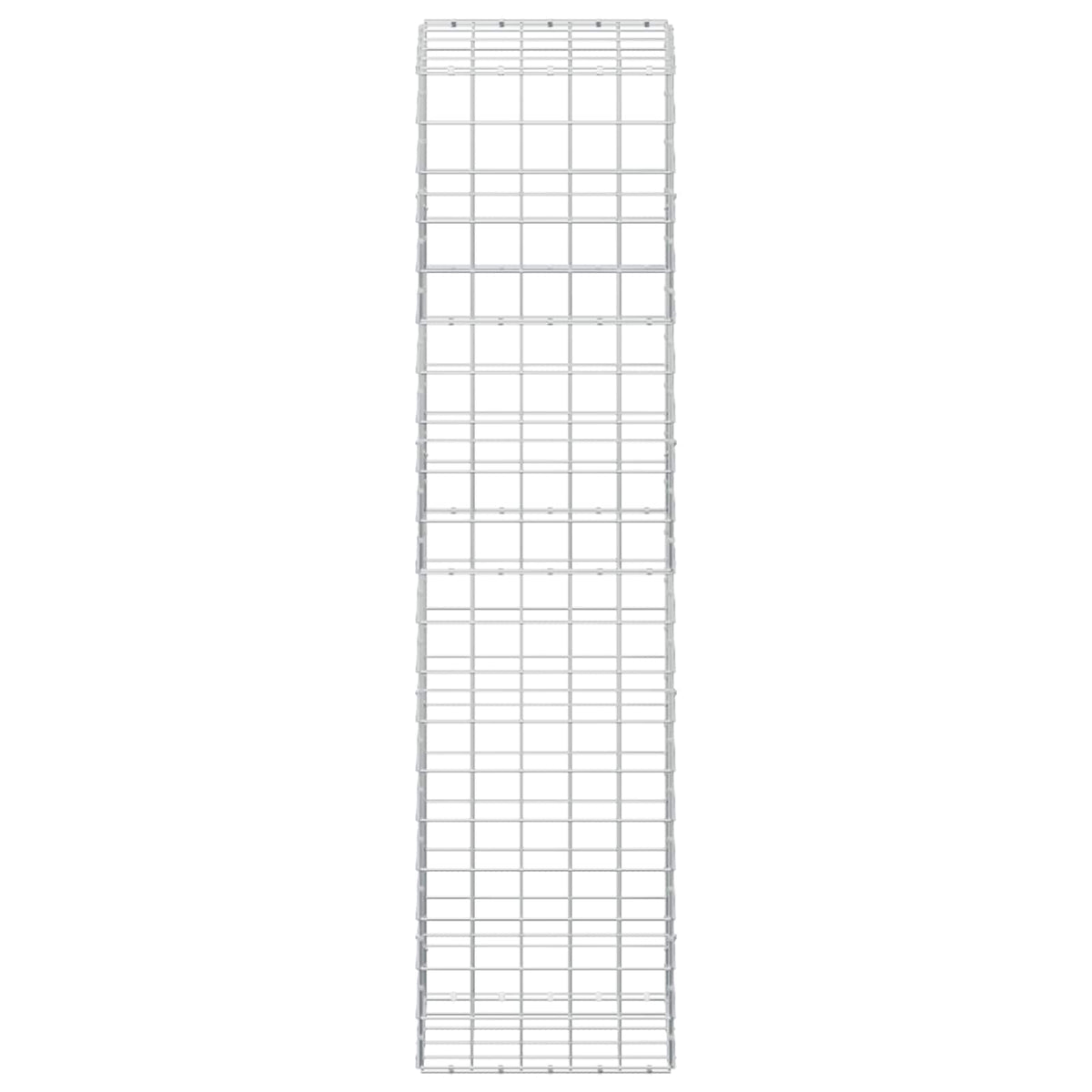 Gabion with 3.5 mm Wire and 10x10 cm Mesh 50x50x200 cm