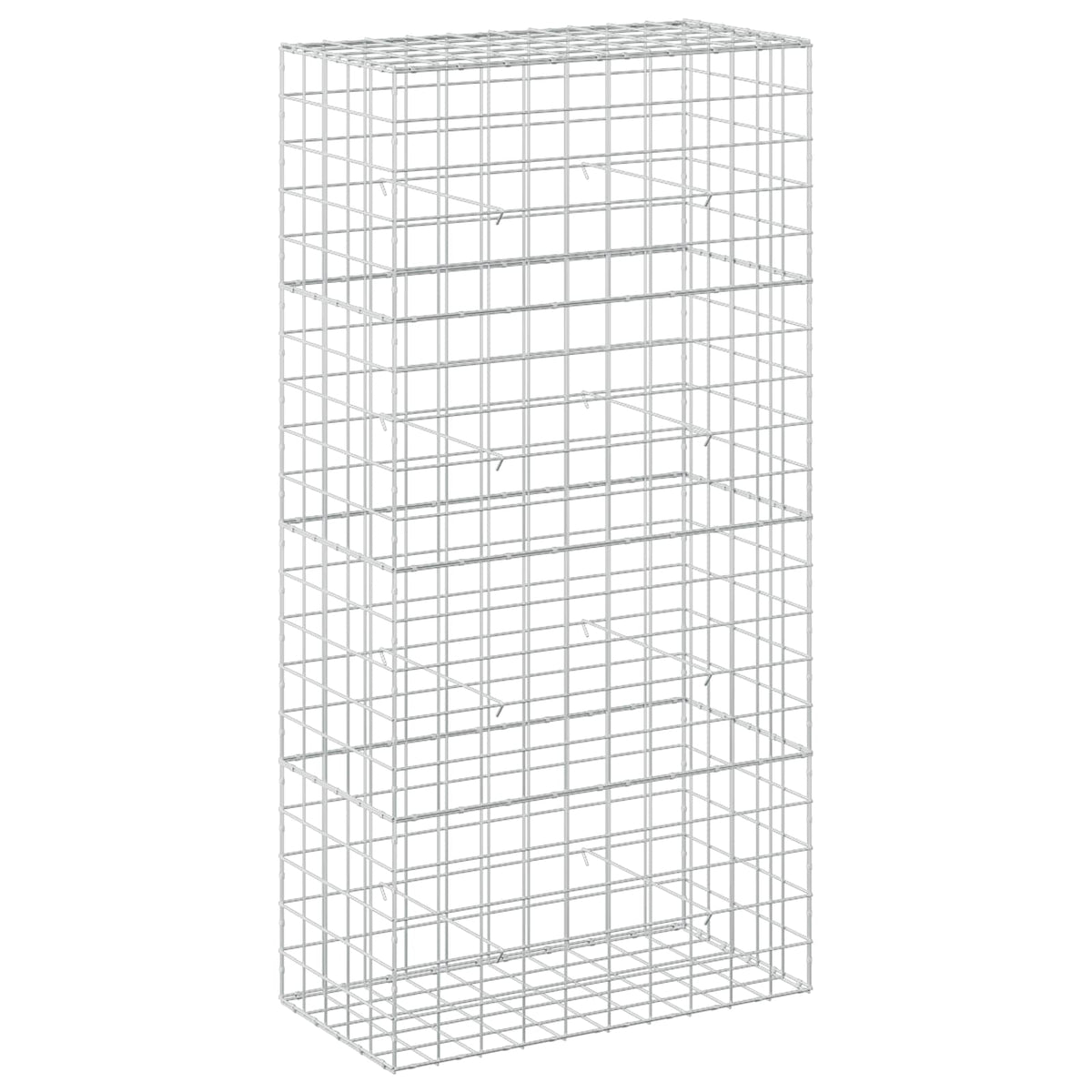 Gabion with 3.5 mm Wire and 10x10 cm Mesh 100x50x200 cm