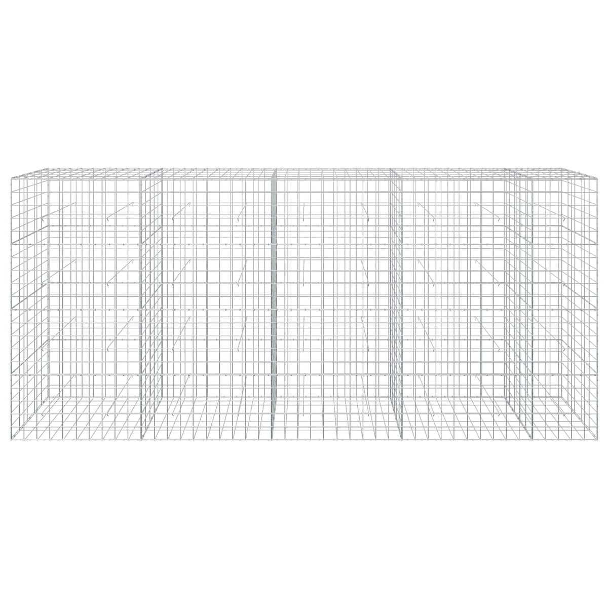 Gabion with 3.5 mm Wire and 10x10 cm Mesh 450x50x200 cm