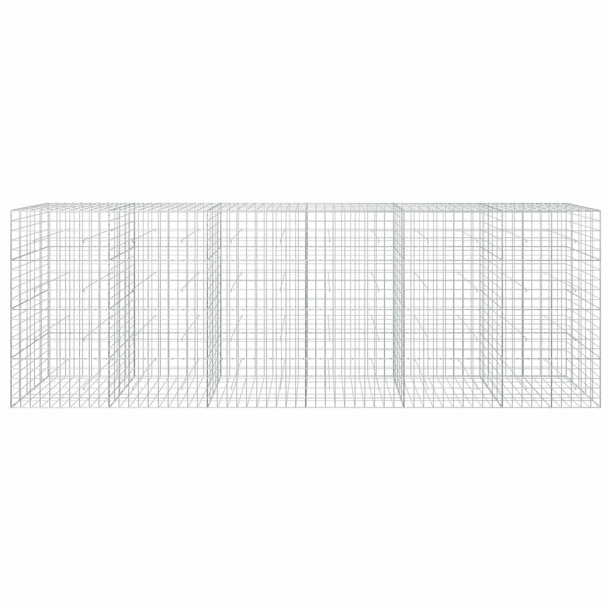 Gabion with 3.5 mm Wire and 10x10 cm Mesh 600x50x200 cm