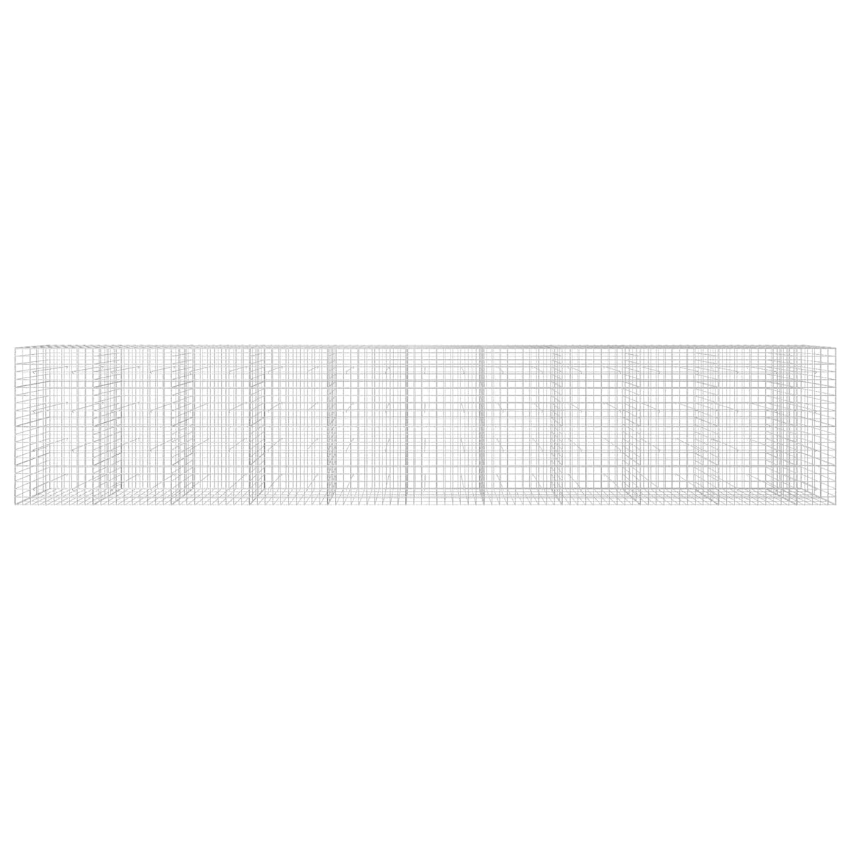 Gabion with 3.5 mm Wire and 10x10 cm Mesh 1050x50x200 cm