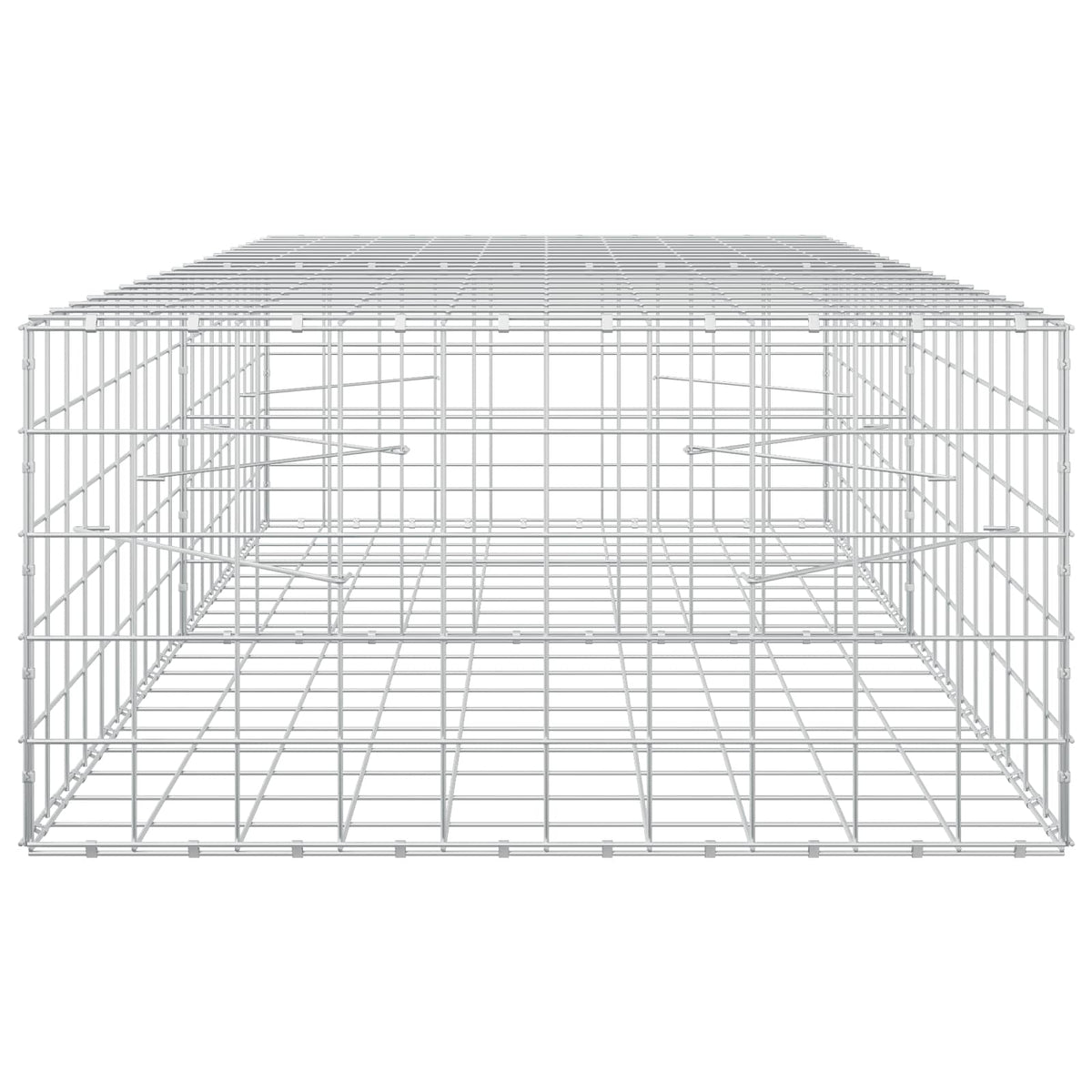 Gabion with 3.5 mm Wire and 10x10 cm Mesh 200x100x50 cm