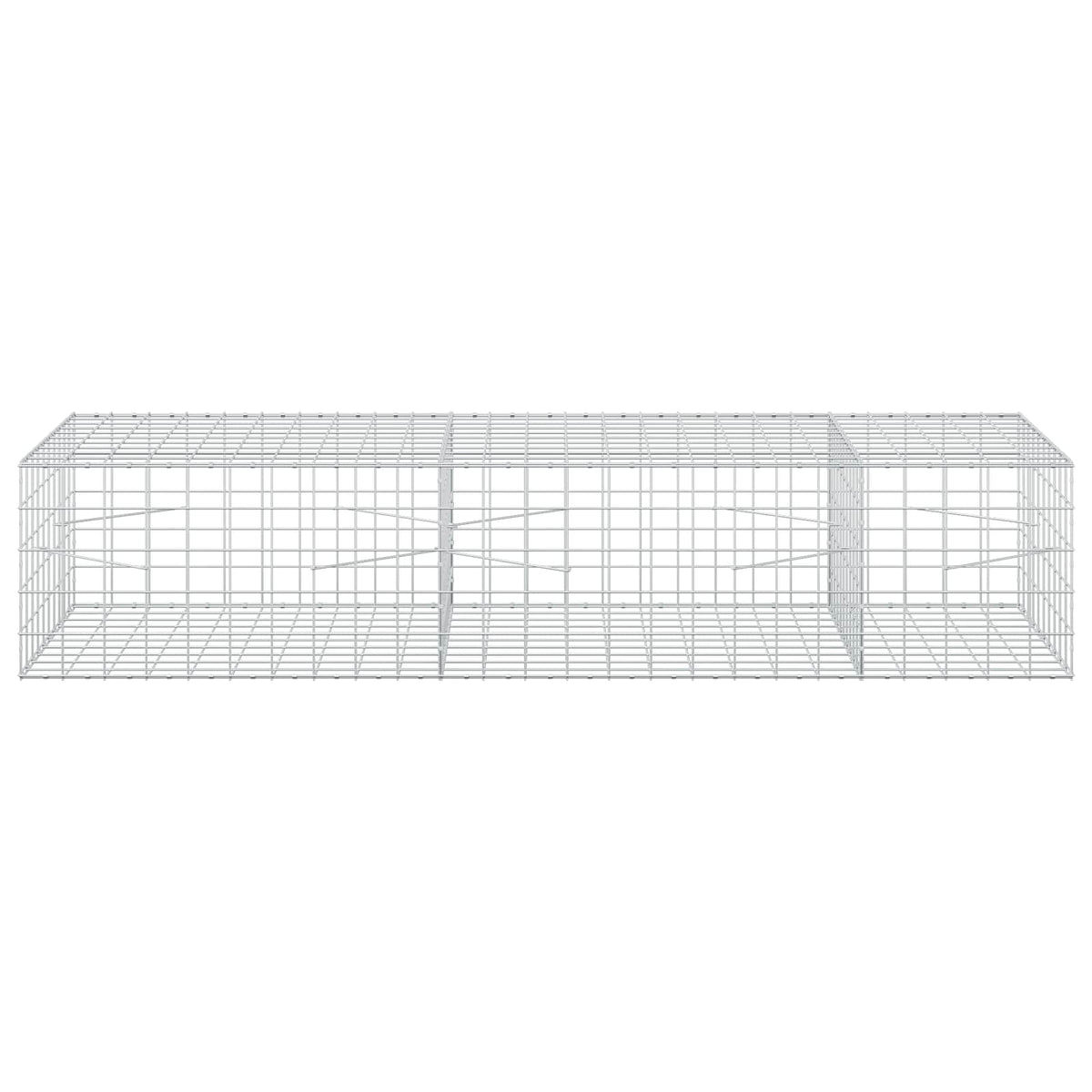 Gabion with 3.5 mm Wire and 10x10 cm Mesh 250x100x50 cm