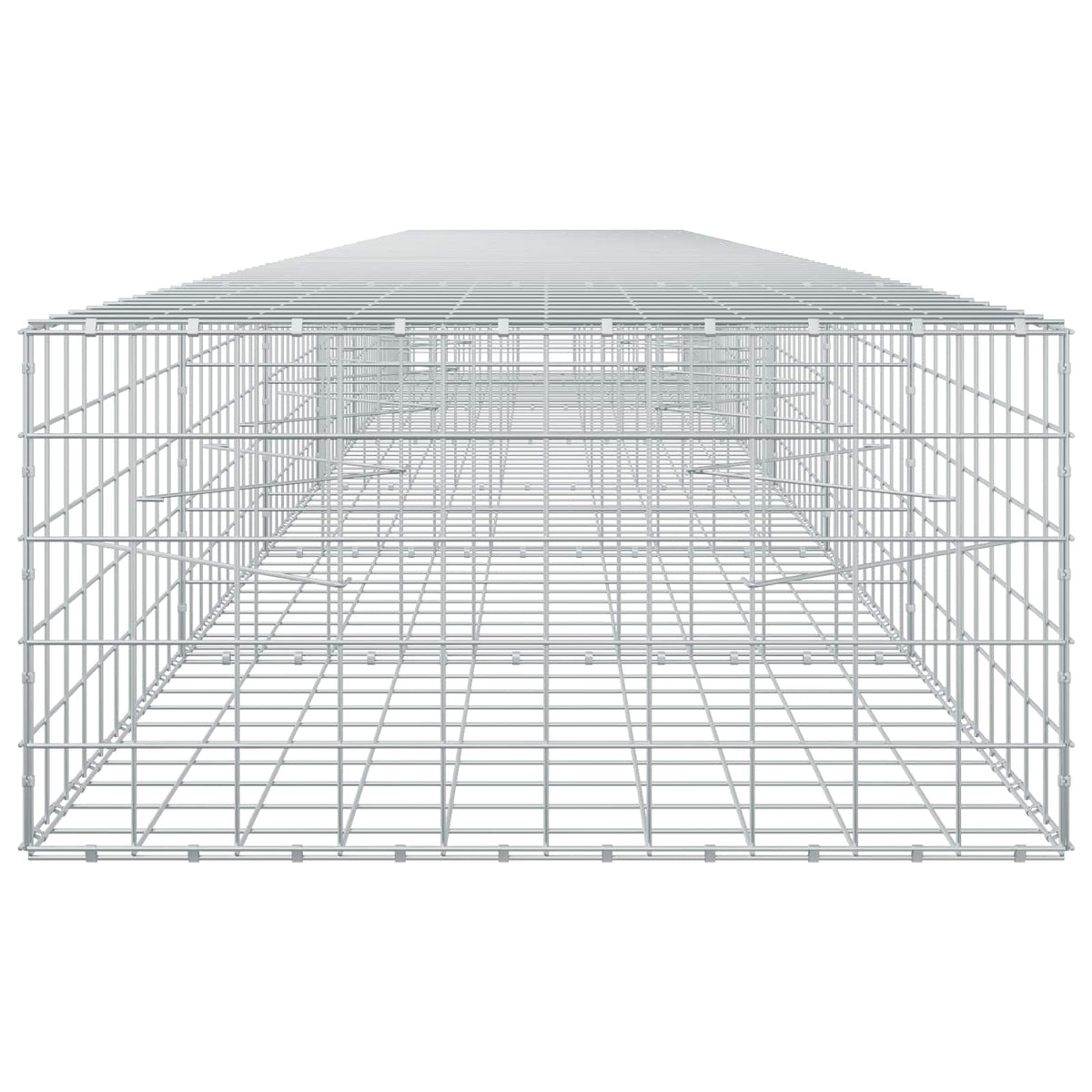 Gabion with 3.5 mm Wire and 10x10 cm Mesh 650x100x50 cm