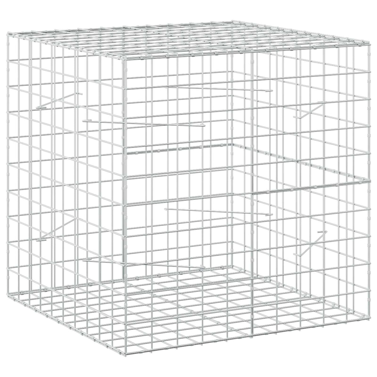 Gabion with 3.5 mm Wire and 10x10 cm Mesh 100x100x100 cm