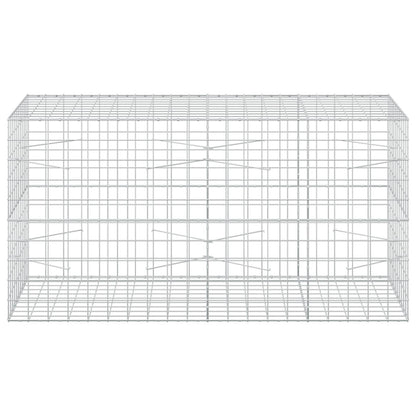 Gabion with 3.5 mm Wire and 10x10 cm Mesh 200x100x100 cm