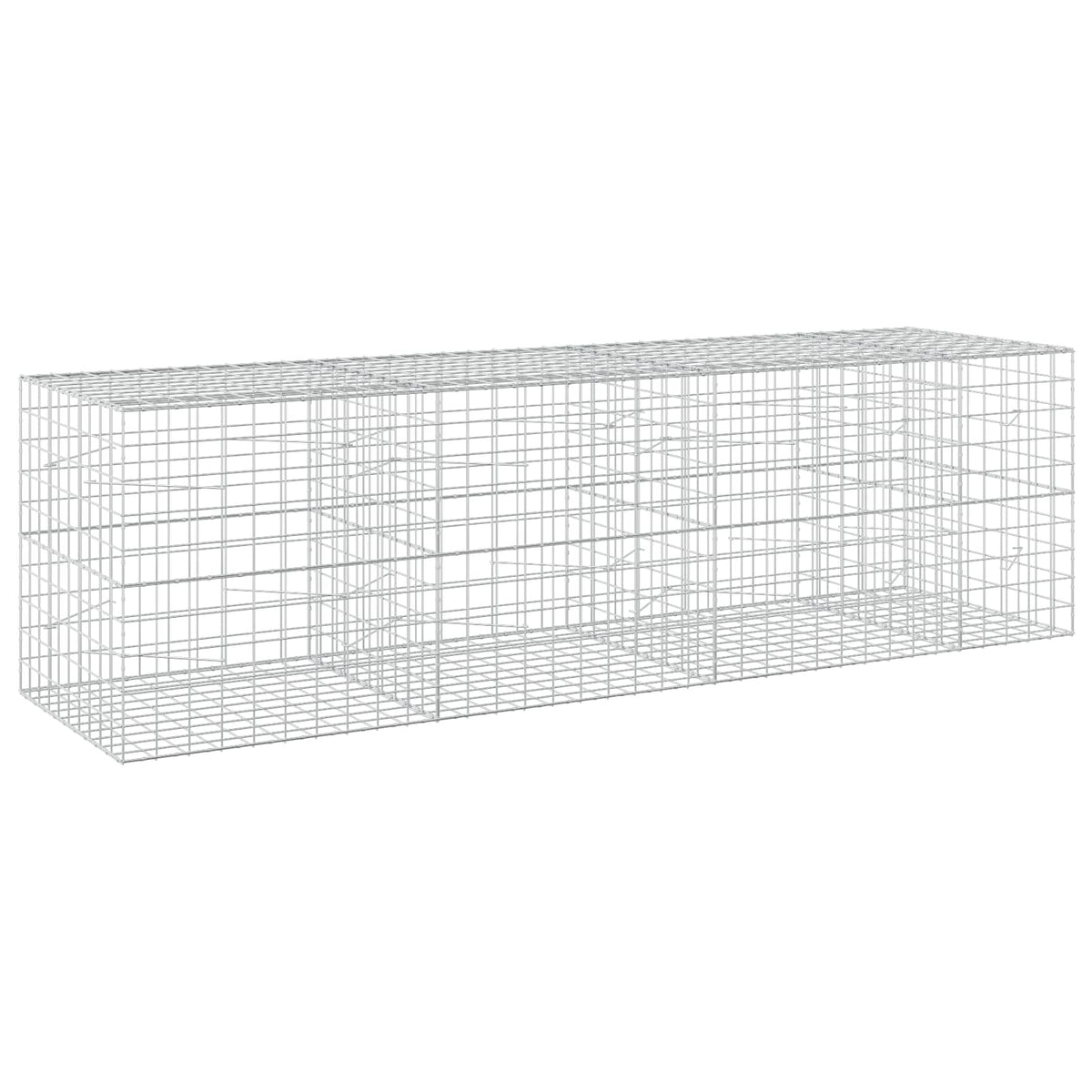 Gabion with 3.5 mm Wire and 10x10 cm Mesh 350x100x100 cm