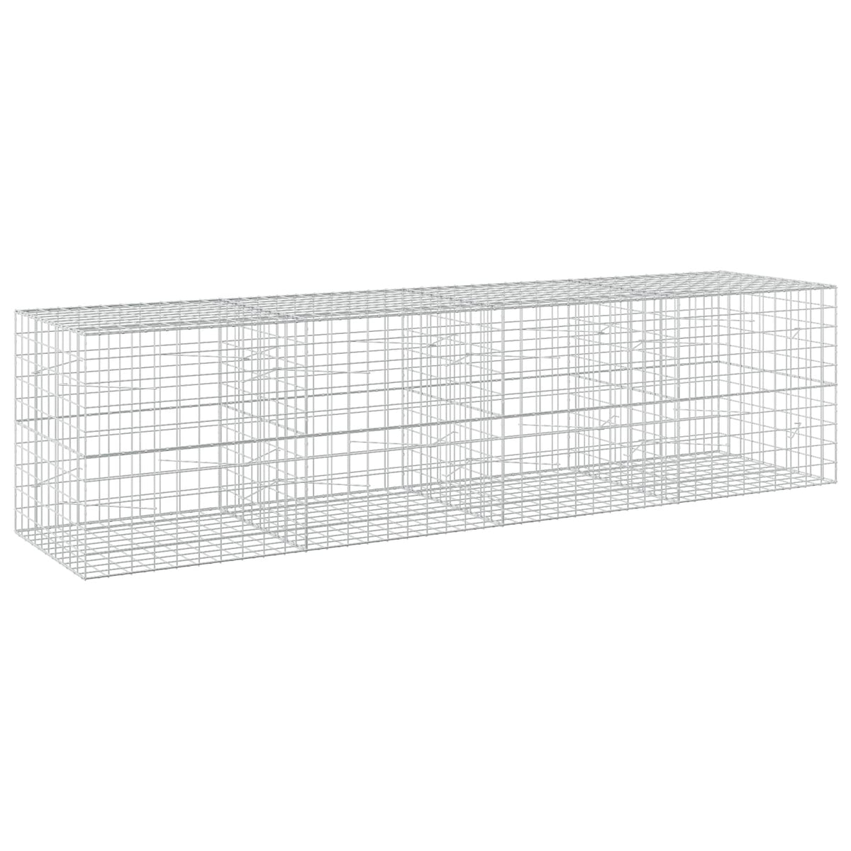 Gabion with 3.5 mm Wire and 10x10 cm Mesh 400x100x100 cm