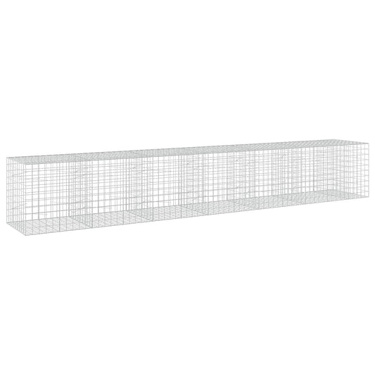 Gabion with 3.5 mm Wire and 10x10 cm Mesh 650x100x100 cm