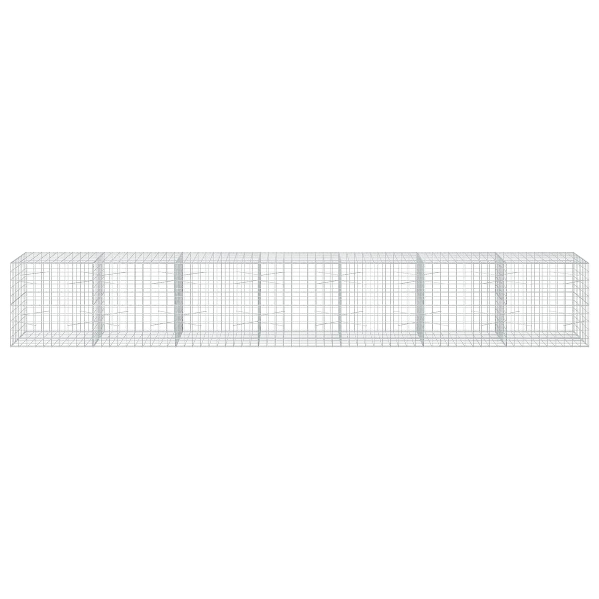 Gabion with 3.5 mm Wire and 10x10 cm Mesh 700x100x100 cm