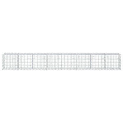 Gabion with 3.5 mm Wire and 10x10 cm Mesh 800x100x100 cm