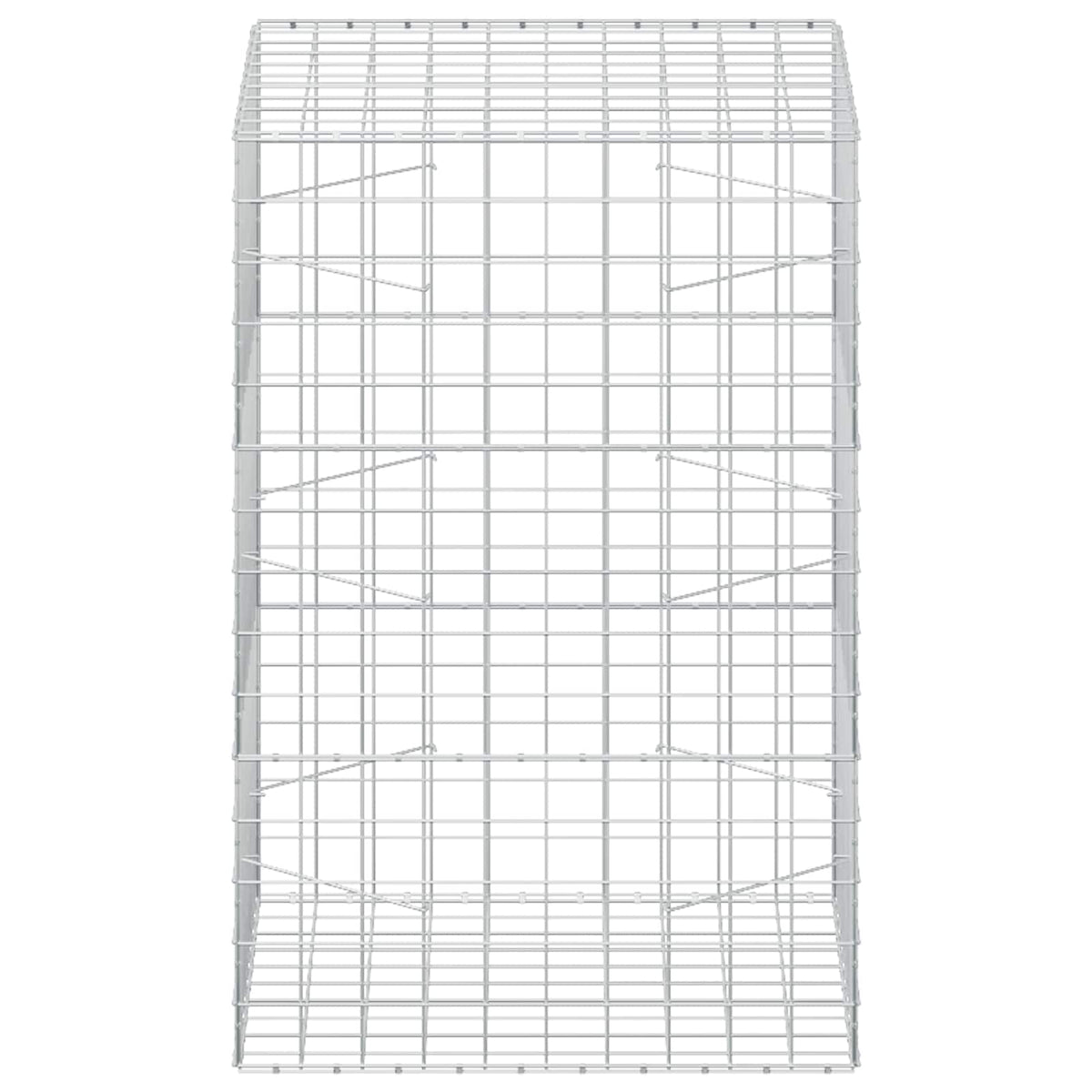Gabion with 3.5 mm Wire and 10x10 cm Mesh 100x100x150 cm