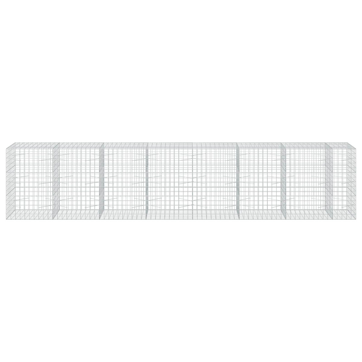 Gabion with 3.5 mm Wire and 10x10 cm Mesh 750x100x150 cm