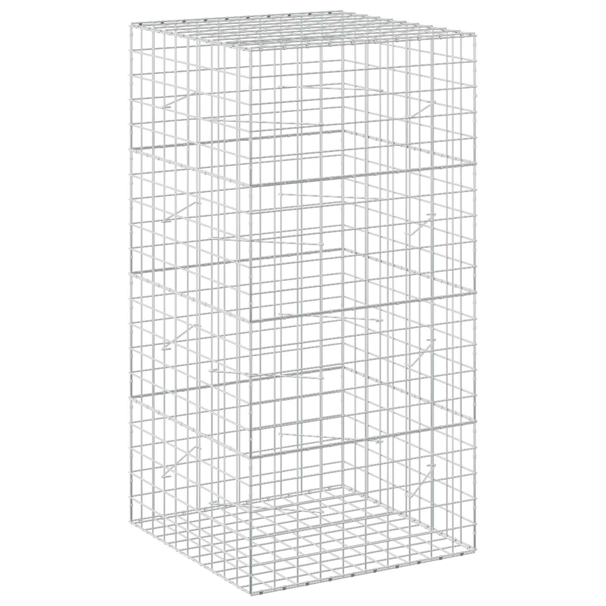 Gabion with 3.5 mm Wire and 10x10 cm Mesh 100x100x200 cm