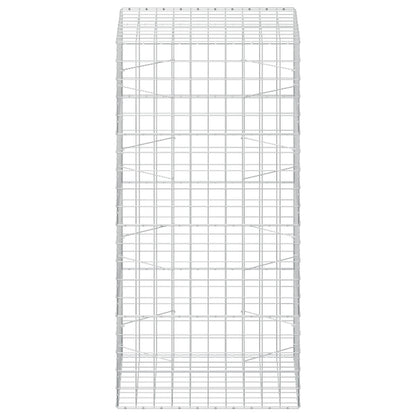 Gabion with 3.5 mm Wire and 10x10 cm Mesh 100x100x200 cm
