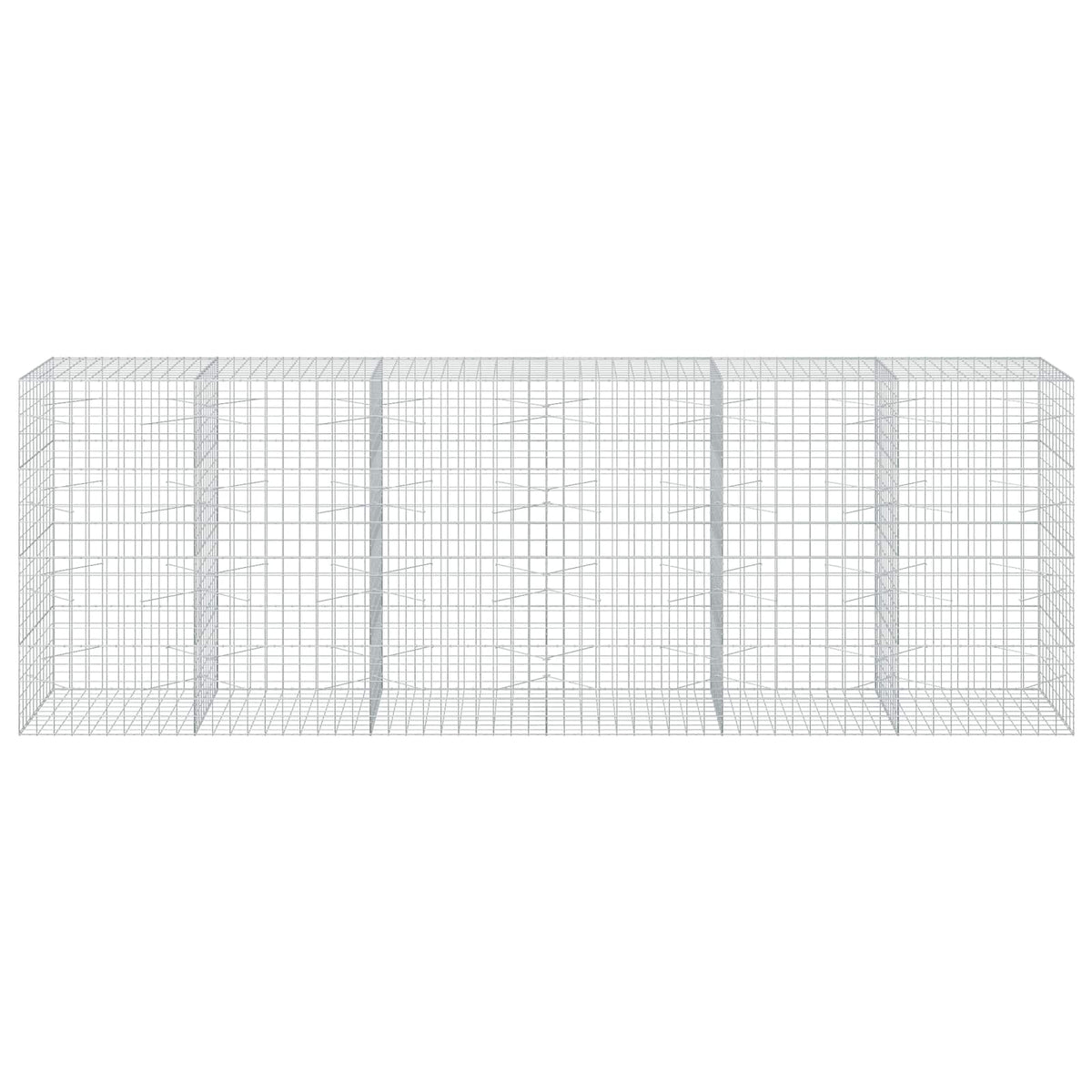 Gabion with 3.5 mm Wire and 10x10 cm Mesh 600x100x200 cm