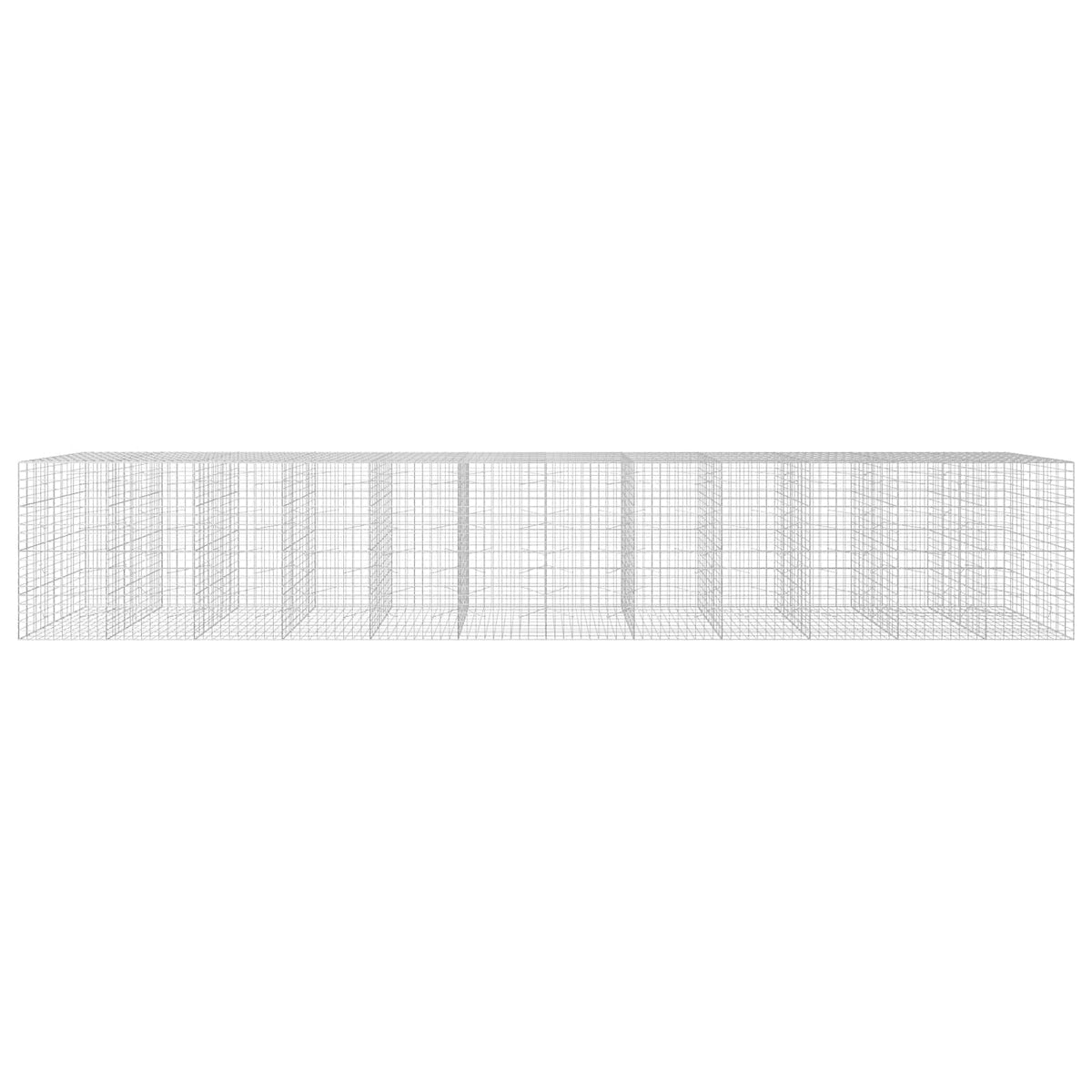 Gabion with 3.5 mm Wire and 10x10 cm Mesh 1200x100x200 cm