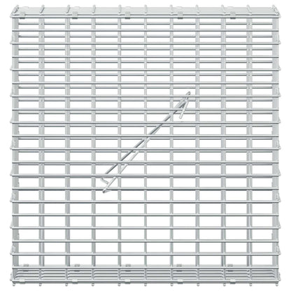 Gabion with 5 mm Wire and 5x2.5 cm Mesh 50x10x50 cm
