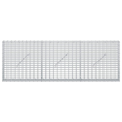 Gabion with 5 mm Wire and 5x2.5 cm Mesh 150x10x50 cm