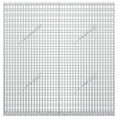 Gabion with 5 mm Wire and 5x2.5 cm Mesh 100x10x100 cm