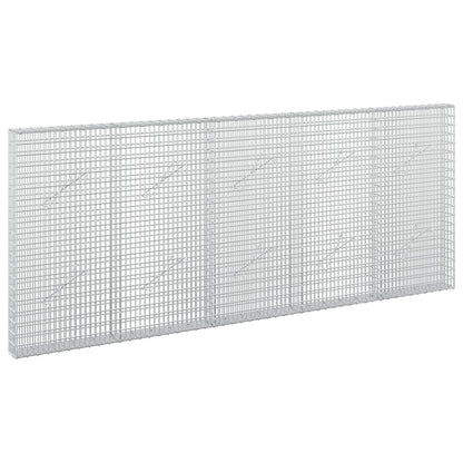 Gabion with 5 mm Wire and 5x2.5 cm Mesh 250x10x100 cm