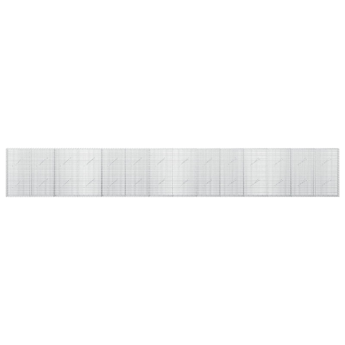 Gabion with 5 mm Wire and 5x2.5 cm Mesh 700x10x100 cm