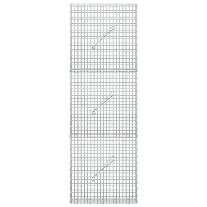 Gabion with 5 mm Wire and 5x2.5 cm Mesh 50x10x150 cm