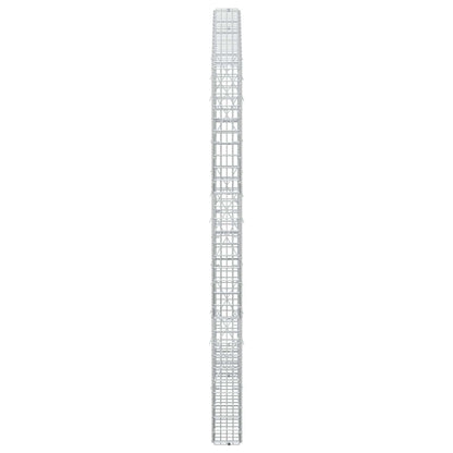 Gabion with 5 mm Wire and 5x2.5 cm Mesh 150x10x150 cm