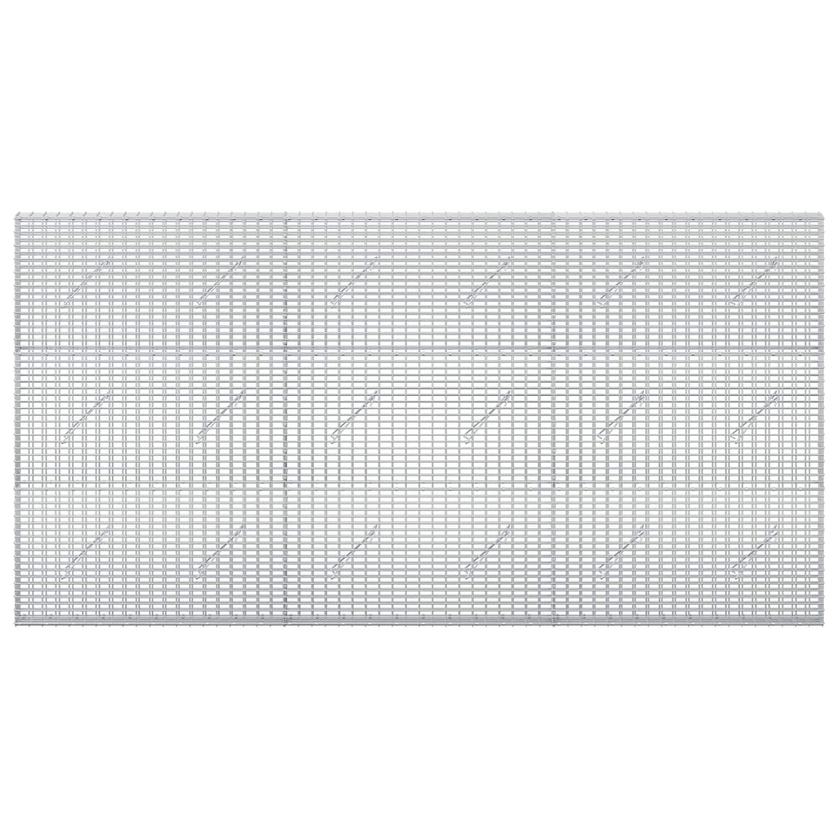 Gabion with 5 mm Wire and 5x2.5 cm Mesh 300x10x150 cm