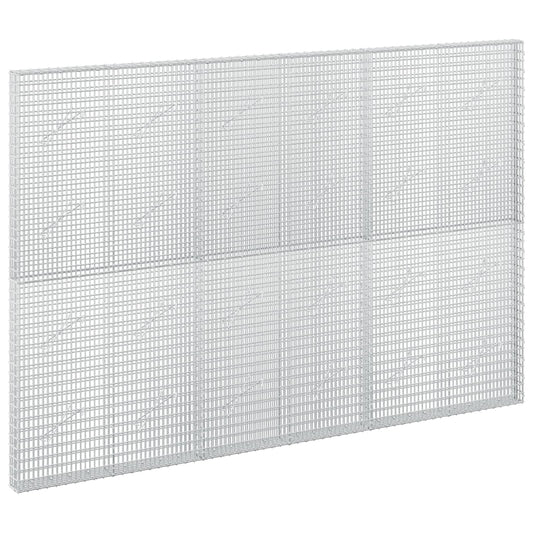 Gabion with 5 mm Wire and 5x2.5 cm Mesh 300x10x200 cm