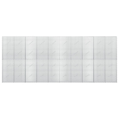 Gabion with 5 mm Wire and 5x2.5 cm Mesh 500x10x200 cm