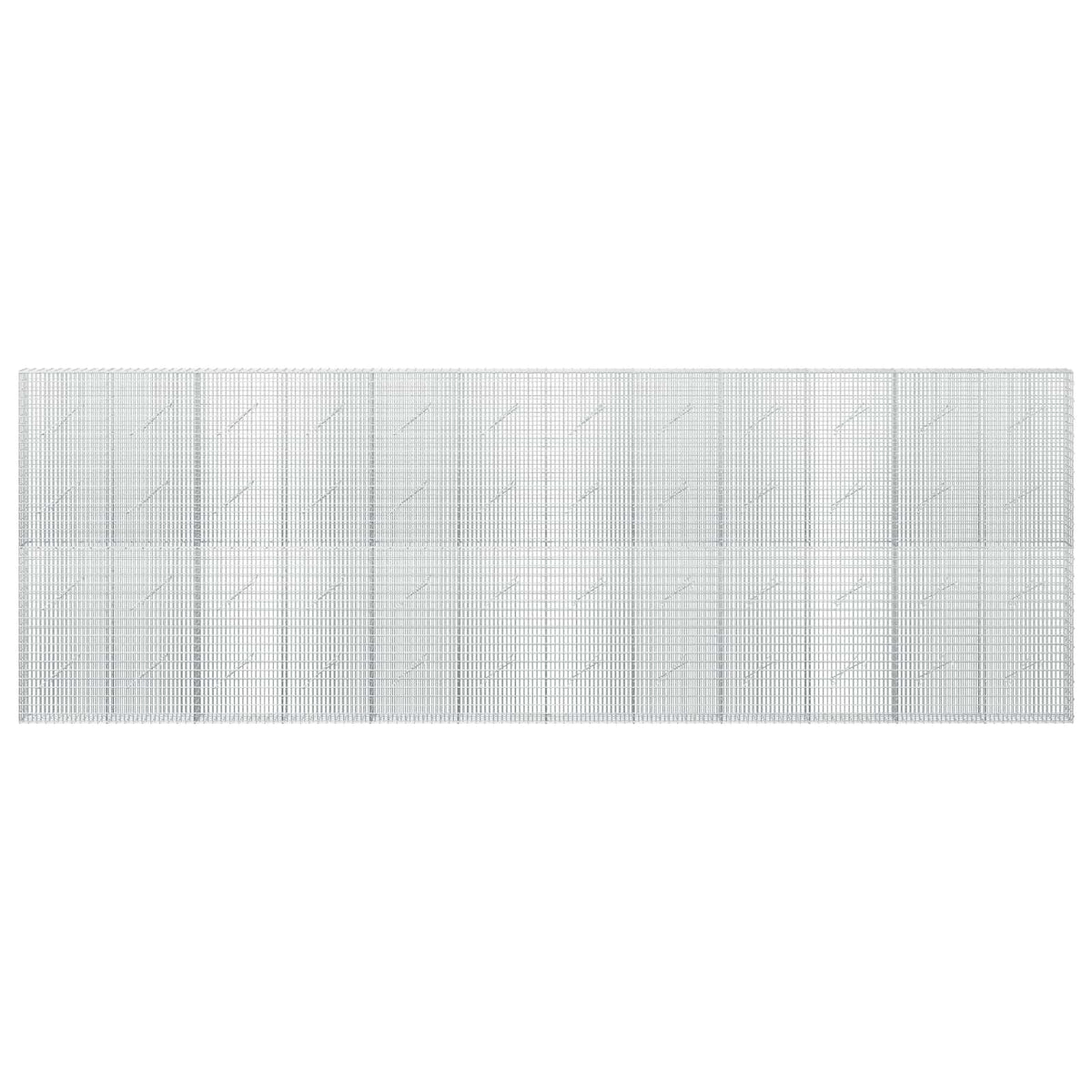 Gabion with 5 mm Wire and 5x2.5 cm Mesh 600x10x200 cm