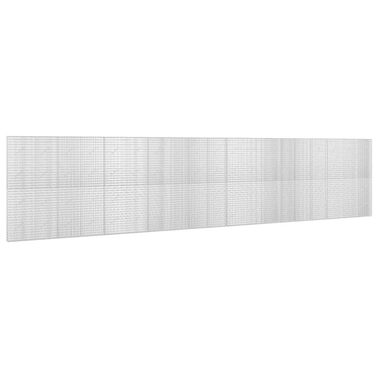Gabion with 5 mm Wire and 5x2.5 cm Mesh 950x10x200 cm