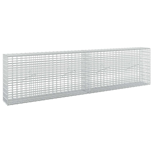 Gabion with 5 mm Wire and 5x2.5 cm Mesh 200x20x50 cm