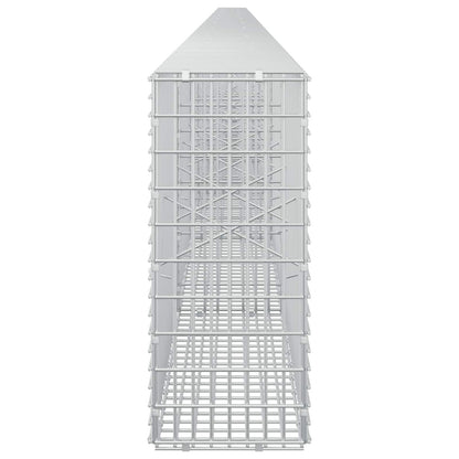 Gabion with 5 mm Wire and 5x2.5 cm Mesh 1050x20x50 cm