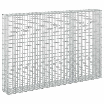 Gabion with 5 mm Wire and 5x2.5 cm Mesh 150x20x100 cm