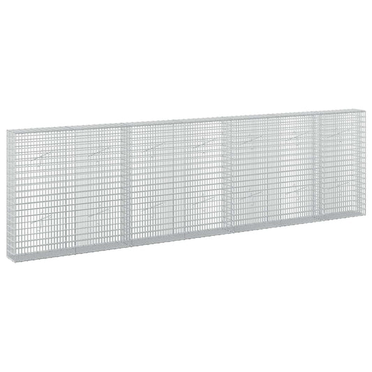 Gabion with 5 mm Wire and 5x2.5 cm Mesh 350x20x100 cm