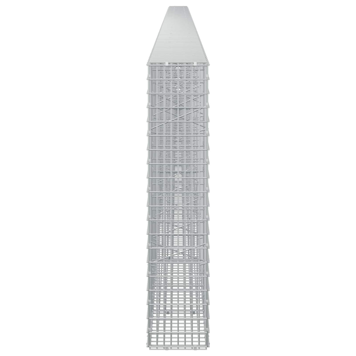 Gabion with 5 mm Wire and 5x2.5 cm Mesh 1050x20x100 cm