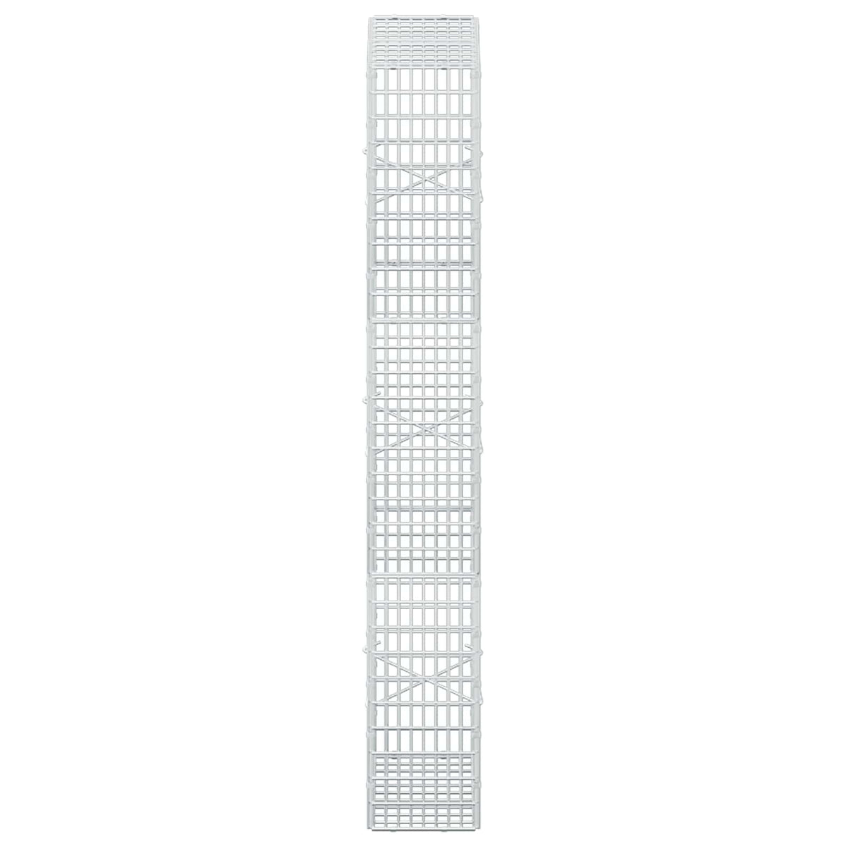 Gabion with 5 mm Wire and 5x2.5 cm Mesh 50x20x150 cm
