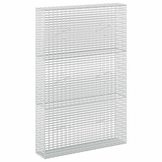 Gabion with 5 mm Wire and 5x2.5 cm Mesh 100x20x150 cm