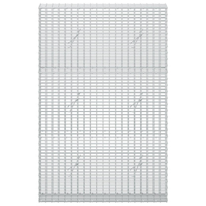 Gabion with 5 mm Wire and 5x2.5 cm Mesh 100x20x150 cm
