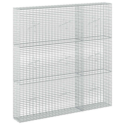 Gabion with 5 mm Wire and 5x2.5 cm Mesh 150x20x150 cm