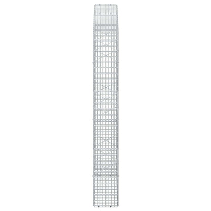 Gabion with 5 mm Wire and 5x2.5 cm Mesh 150x20x150 cm