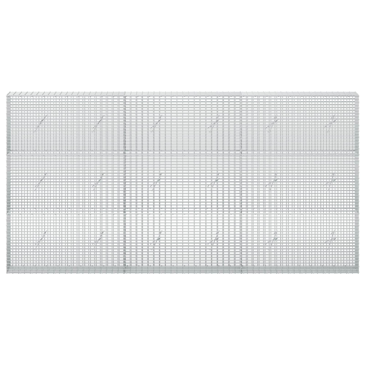 Gabion with 5 mm Wire and 5x2.5 cm Mesh 300x20x150 cm