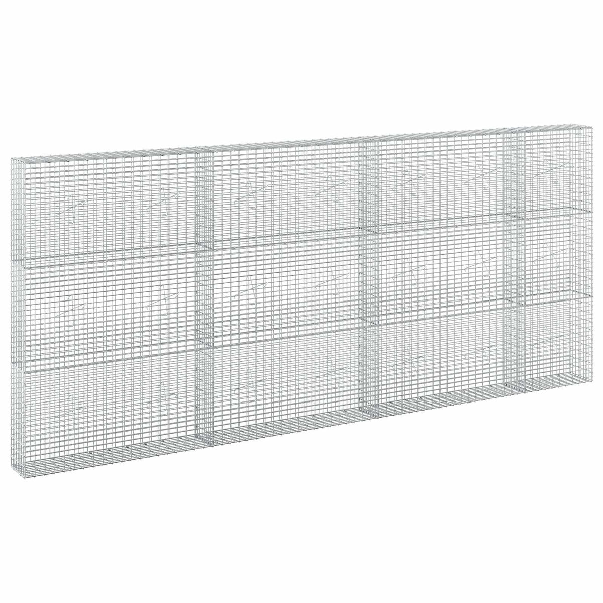 Gabion with 5 mm Wire and 5x2.5 cm Mesh 350x20x150 cm