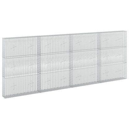 Gabion with 5 mm Wire and 5x2.5 cm Mesh 400x20x150 cm