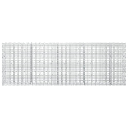 Gabion with 5 mm Wire and 5x2.5 cm Mesh 450x20x150 cm