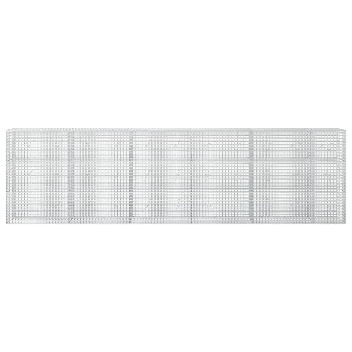 Gabion with 5 mm Wire and 5x2.5 cm Mesh 550x20x150 cm