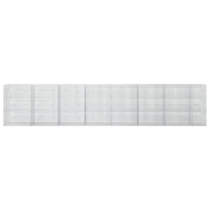 Gabion with 5 mm Wire and 5x2.5 cm Mesh 750x20x150 cm